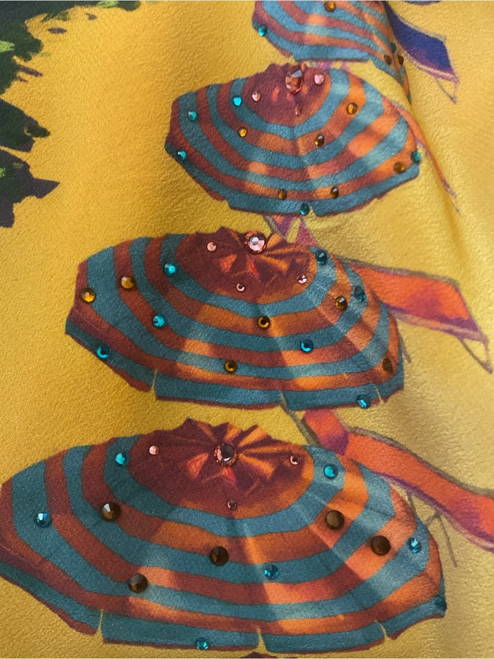 CAMILLA Silk Slip Dress Size XL - Picture 6 of 8